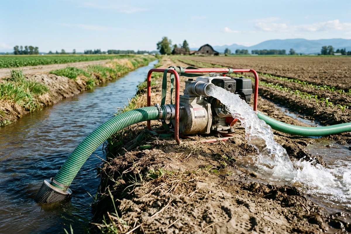 Preventing Pump Cavitation and Tube Collapse in Agricultural Suction Lines