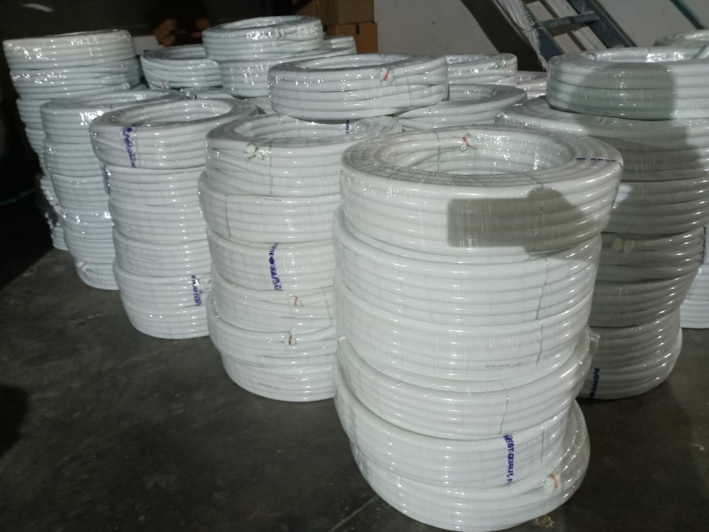 Factory White Pipe Coil Warehouse Bundles