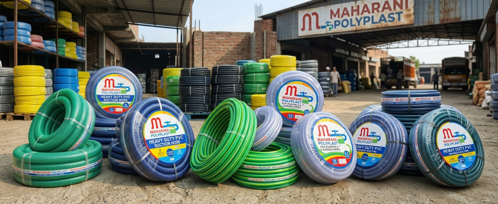 Ultra-Durable PVC Flexible & Suction Hose Pipes
